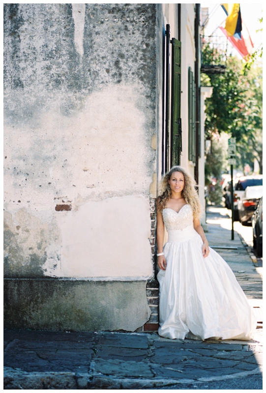 Charleston Bridal Session Portra 400 | Dawn Michelle Downey | Chronicles Photography