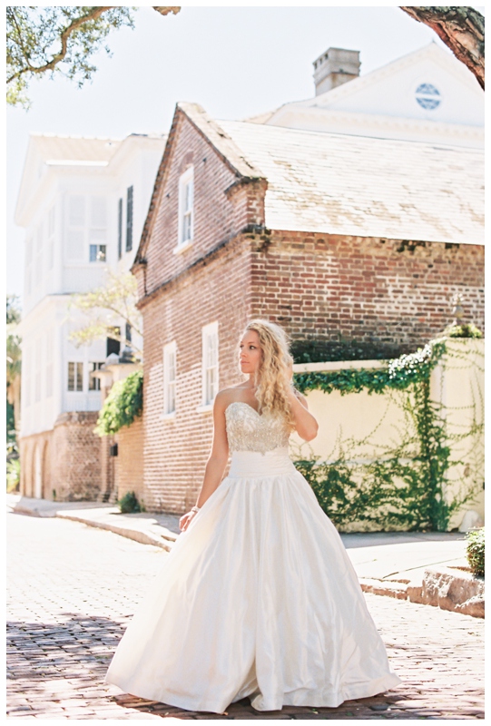 Charleston Bridal Session Portra 800 | Dawn Michelle Downey | Chronicles Photography