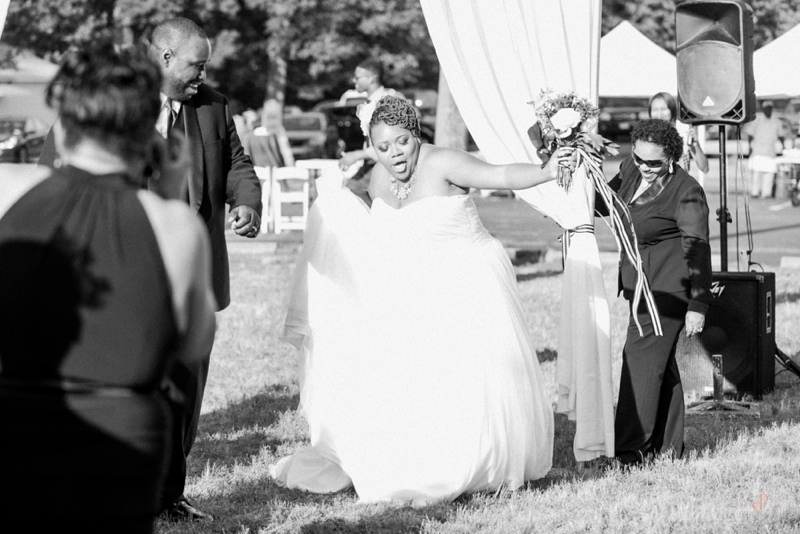 Bride and Groom Entrance - Richmond Virginia Wedding - Chronicles Photography_0056