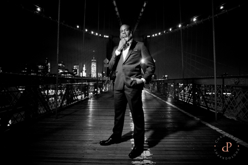 Brooklyn Bridge Debonaire Male Photoshoot | Chronicles Photography | www.chroniclesphotography.com