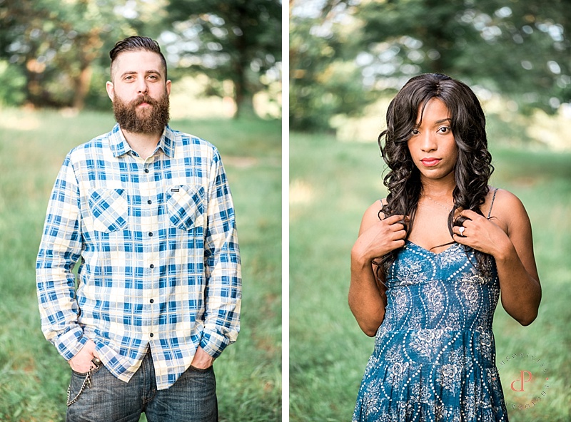 Rustic Engagement Session | Chronicles Photography | Interracial Couple | Farm Engagement | Oak Hill North Carolina Engagement Session