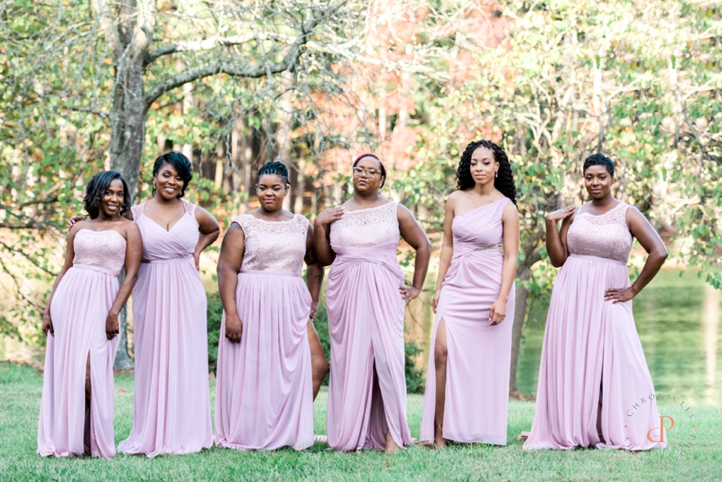 African American Bridesmaids, Chronicles Photography